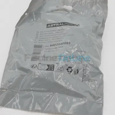 Ensemble rotule + siège + écrou + enjoliveur pour refoulement Multiflow - ANTHRACITE (4402040053)