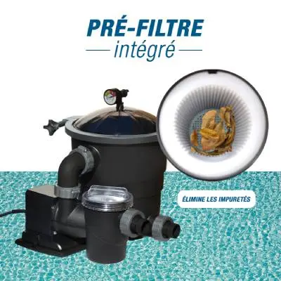 Groupe de filtration Filter Max pré-filtre