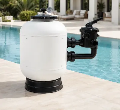 Filtre à sable Astral SKYPOOL D600 + vanne side, pour piscine 55 à 70 m³ - Débit 14 m³/h (M00124)