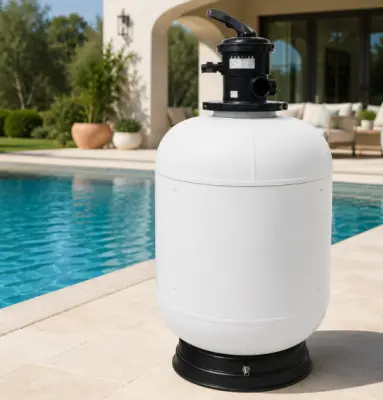 Filtre à sable Astral SKYPOOL D600 + vanne top, pour piscine 55 à 70 m³ - Débit 14 m³/h (M00358)