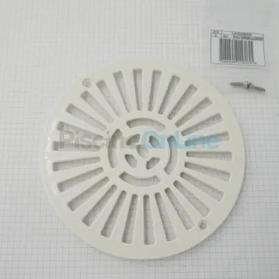 Grille de bonde de fond ABS 200 + vis parker 15 mm - 01467-0001 (4402030201)