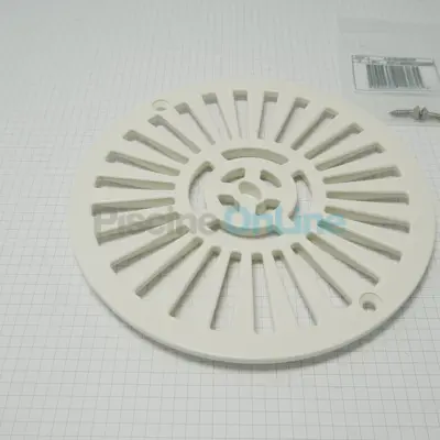 Grille de bonde de fond ABS 200 + vis parker 15 mm - 01467-0001 (4402030201)