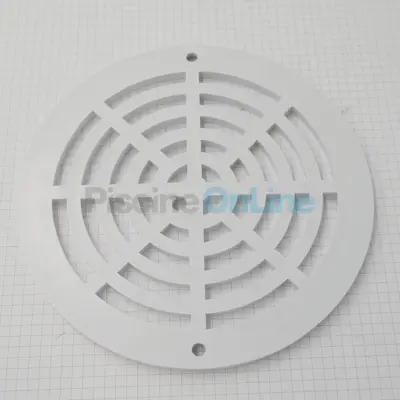 Grille de bonde de fond - blanc (80519)