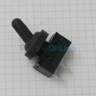 Interrupteur 2 positions avec capuchon pour coffrets électriques (INT2L)