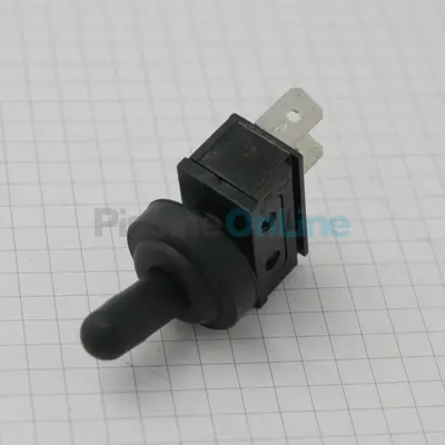 Interrupteur 2 positions avec capuchon pour coffrets électriques (INT2L)