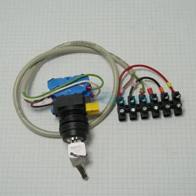 Interrupteur à clé + câblage pour enrouleurs hors sol - REMPLACE 070336 et 069975 (907720)