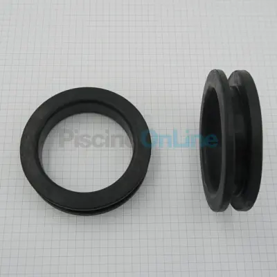 Joint concave 2'' pour filtre 2,5 bar - diamètre ext 80 mm x diamètre int 58 mm (4404020034)