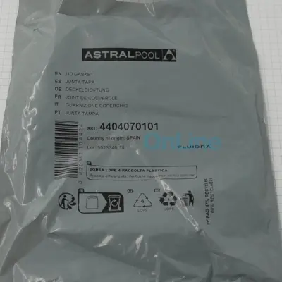 Joint de Couvercle 8" pour Filtre à sable Berlin, Star, Saturne (4404070101)