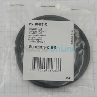 JOINT TORIQUE 268X3 pour bloc moteur robot SW2 - REMPLACE W1009A (R0682100)