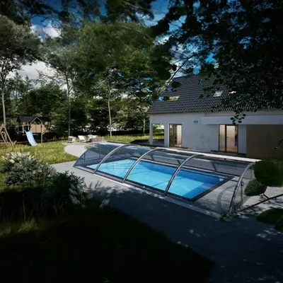 Abri Klasik Sky Clear B Anthracite
