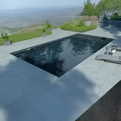 Liner 3D sensation Pierre d'Etna