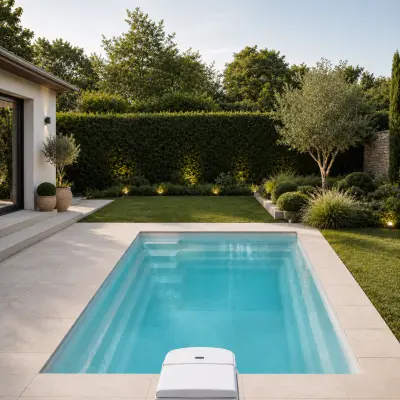 Mini piscine en coque polyester Deva