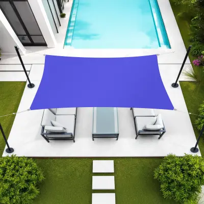 Voile d'ombrage Easy Sail rectangle Bleu