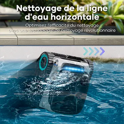 Aiper Scuba N1 Pro Blanc Robot nettoyeur sans fil alimenté par batterie (X6 pro)