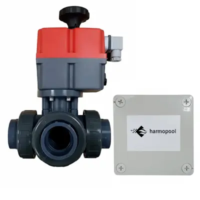 Vanne de régulation de température pour chauffage solaire + contrôleur de température