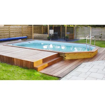 Piscine en bois Gardipool Rectoo