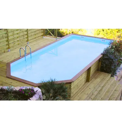 Piscine en bois Gardipool Rectoo