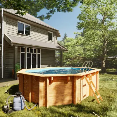 Piscine en bois Sunbay Cannelle 2