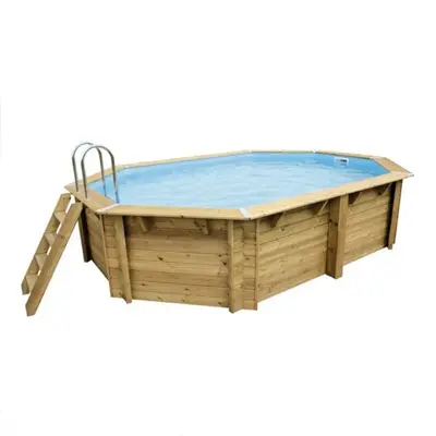 Piscine bois SUNWATER 300 x 490 H120
