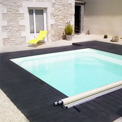 Coque piscine 2,40 x 2,40 m Linéa 420