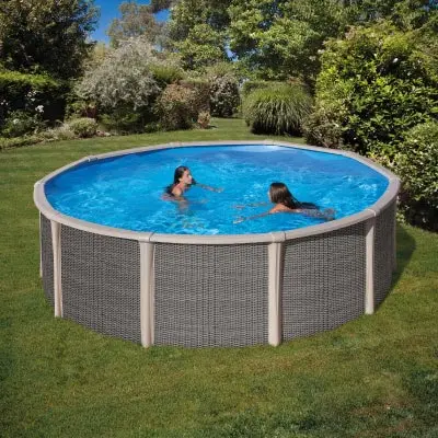 Piscine hors sol acier GRE FUSION POOL profondeur de 1.32 m