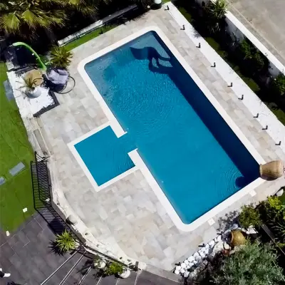 Plage à débordement OKEANOS