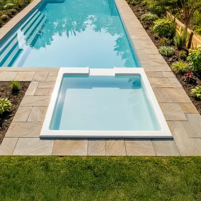 Plage à débordement Okéanos