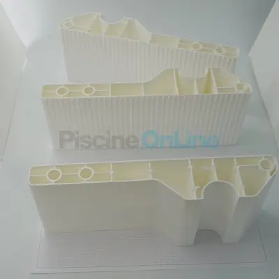 Ensemble 3 Plateformes modèle 2000 passage tube Ø 50 (RLSC2BALM50K3)