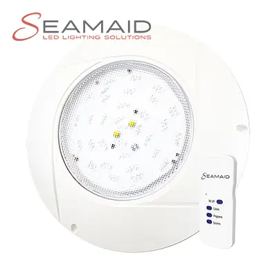 Mini projecteurs LED piscine SeaMAID blanc