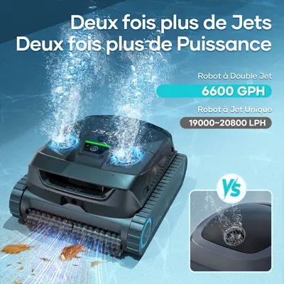 Robot piscine Scuba X1 - Nettoyeur piscine sans fil