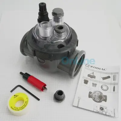 KIT POD EU - chambre d’analyse / porte-sondes pH & Redox et accessoires pour régulation (modèle europe) (R0534900)