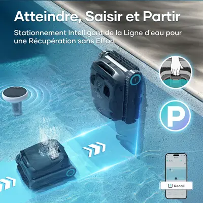 Robot piscine Scuba X1 - Nettoyeur piscine sans fil