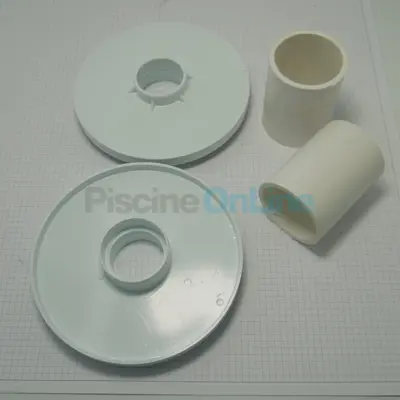 Plaques rondes d'aspiration modèle 2000 pour piscine hors sol (RLDEPIAT2K2)