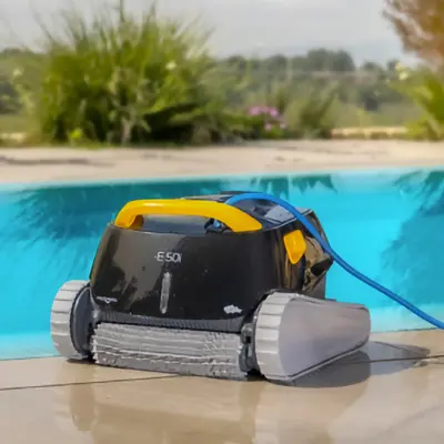 Le système de brossage d´un robot nettoyeur de piscine