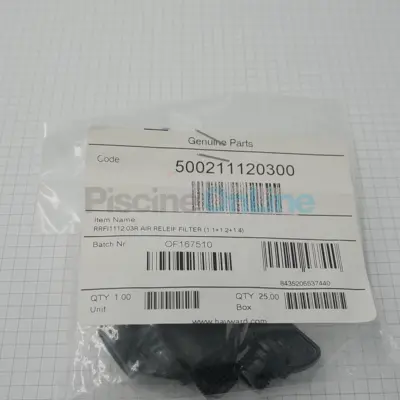 Té de purge d'air noir (RRFI1112.03R)