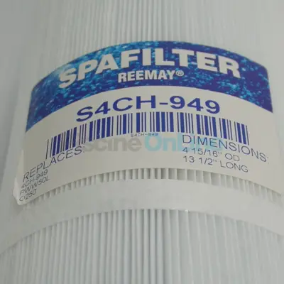 Cartouche S4CH949 équivalente à 4CH-949 / PWW50L / C-2550 pour Spas (new happy/old happy/ new admire/ old admire/ new pleasure/ old pleasure...) (S 4 CH 949)