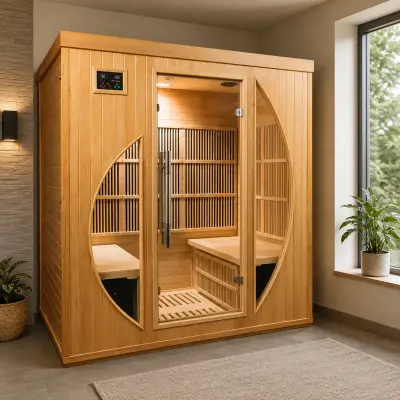 Sauna Colorado 4 places à infrarouge (3EXX0510)