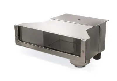 Skimmer miroir Astral inox SLIM A-500 - Meurtrière 500 mm (73501)
