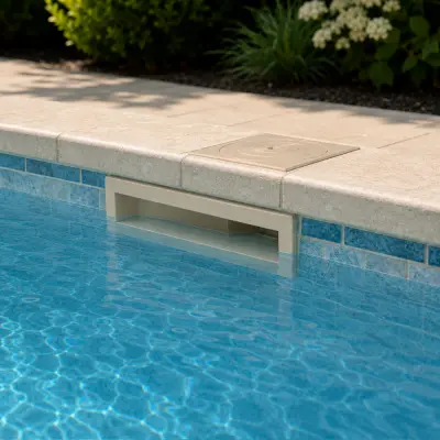Skimmer Astral NORM XXL 17,5L Sable avec vis métrique pour piscines Liner et préfabriquées (56176CL090)