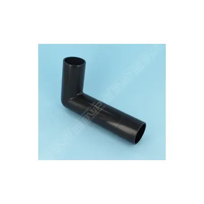 1.5" Coude tuyau (Noir) 120mm