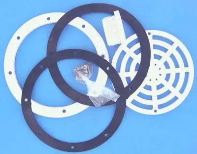 Kit grille + bride + joints + vis + réducteur BDF