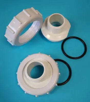 Kit adaptation vanne 1"1/2 (raccord/joint/écrou) (x2)