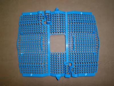 Corps de filtre bleu