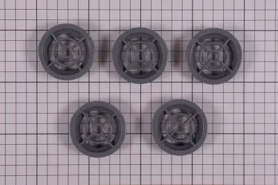 Grilles d'aspiration (x5) pour bouche série 00300 - ANTHRACITE
