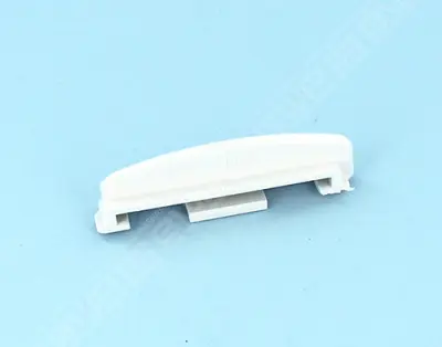 Languette 10 mm droite BLANC modif sans butée