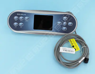 Panneau de commande TP700 avec autocollant (3 jets)