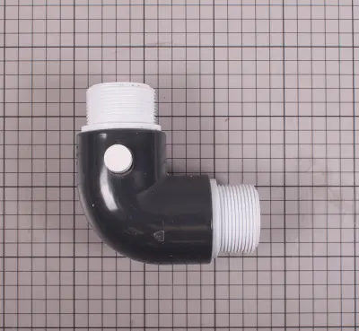 Raccord de sortie + vanne de purge d'air