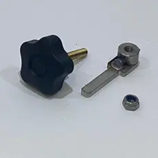 Loquet avec poignée sans clé