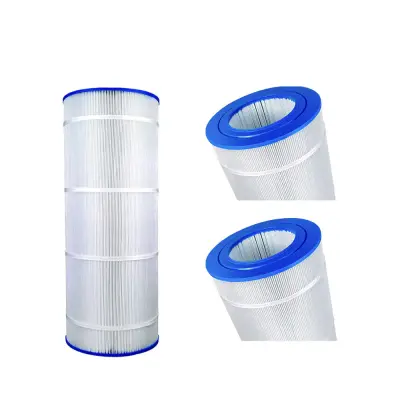 Cartouche de filtration Ø26,24cm - L.66,83cm / Haut 15cm trou ouvert - Bas 15cm trou ouvert