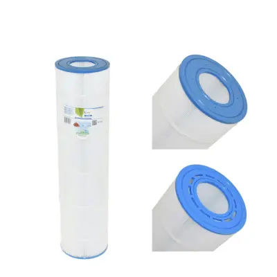 Cartouche de filtration Ø22,94cm - L.91,08cm / Haut 10.5cm trou ouvert - Bas 10.5cm trou avec fentes